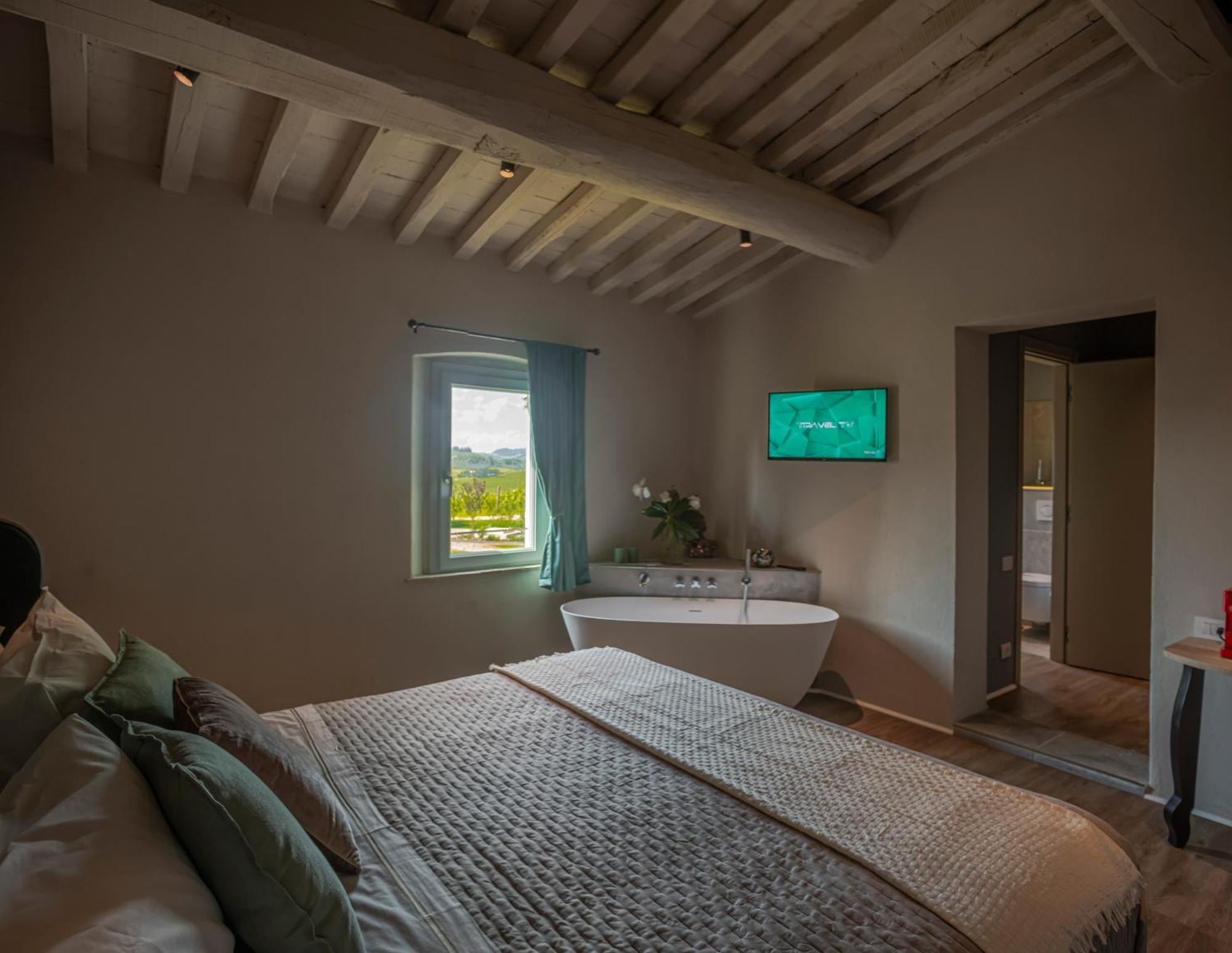 Relais Borgo Elissa Panzió Certaldo Kültér fotó