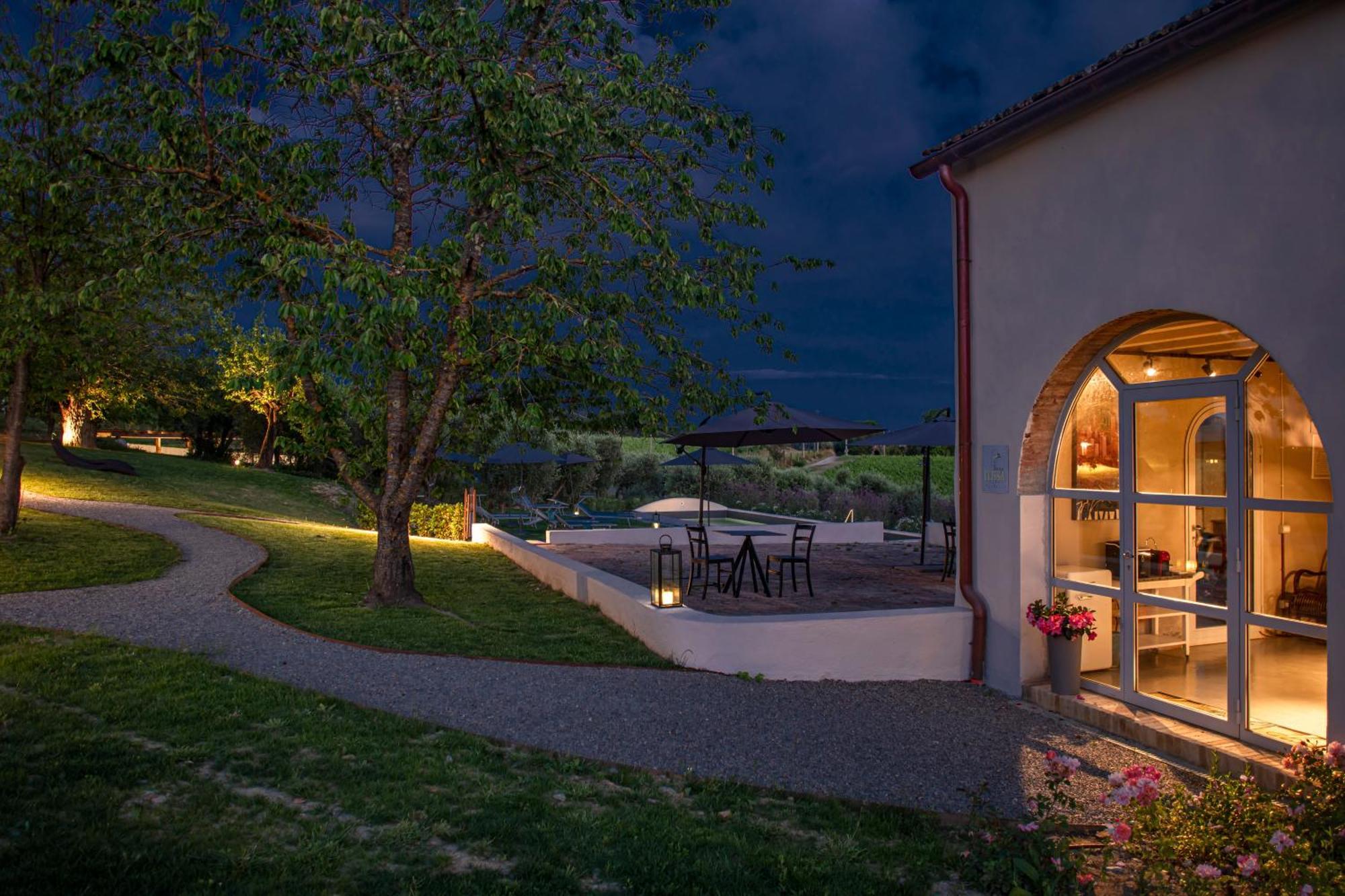 Relais Borgo Elissa Panzió Certaldo Kültér fotó