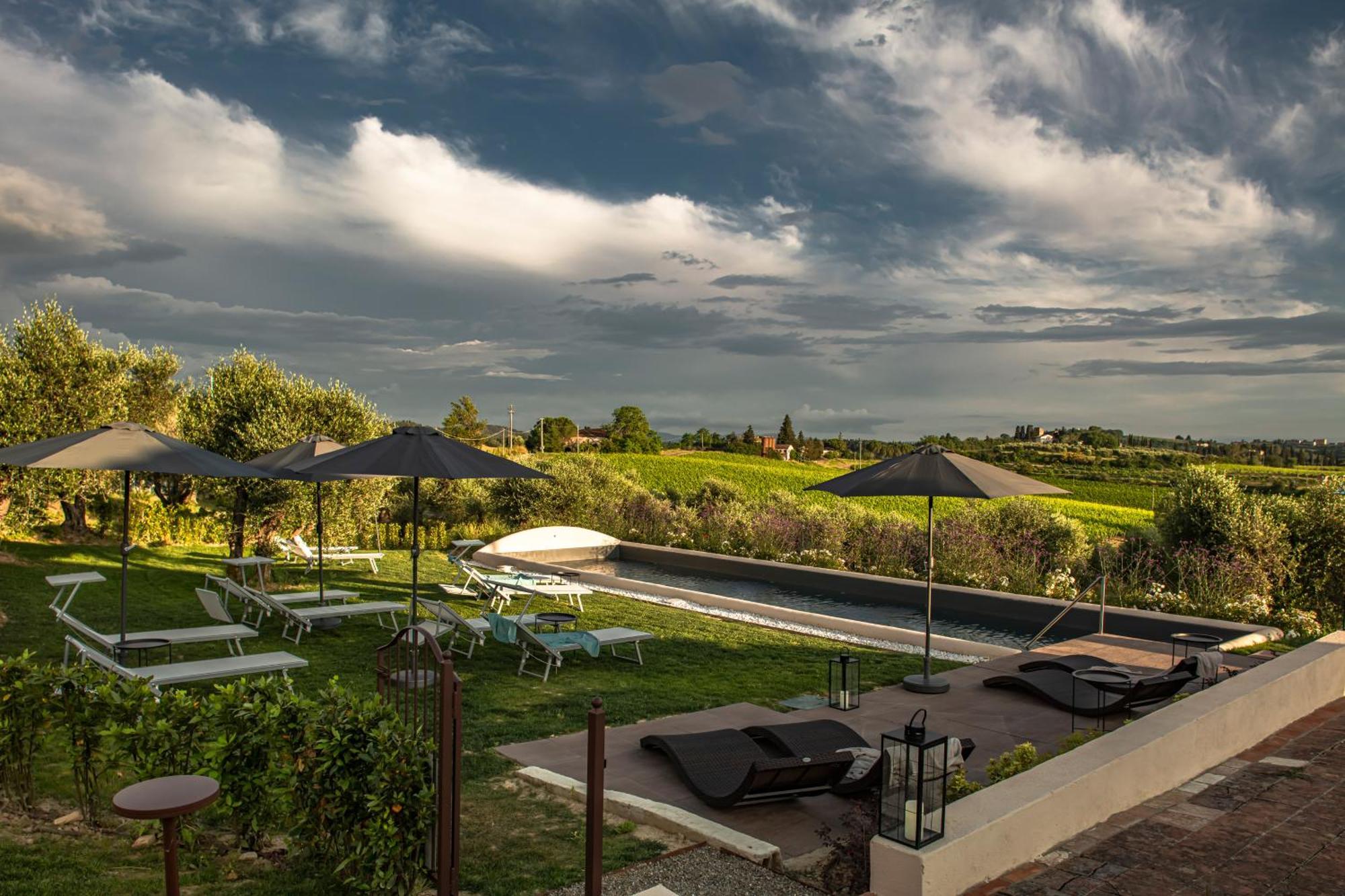 Relais Borgo Elissa Panzió Certaldo Kültér fotó