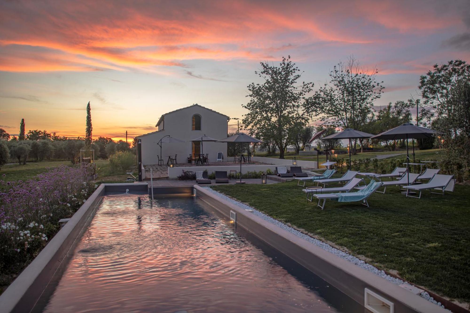 Relais Borgo Elissa Panzió Certaldo Kültér fotó